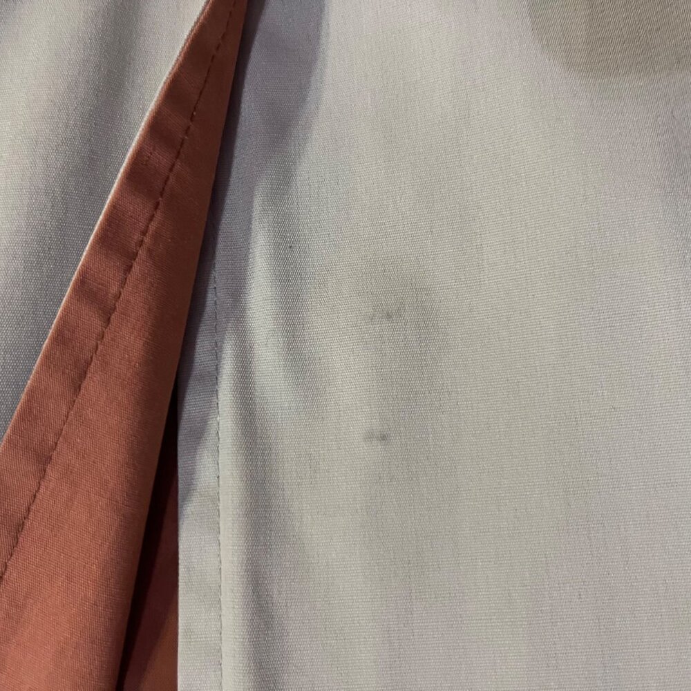 Vintage London Fog Trench Coat Womens 6P Petites Used Khaki Lined *No Belt - Picture 10 of 14